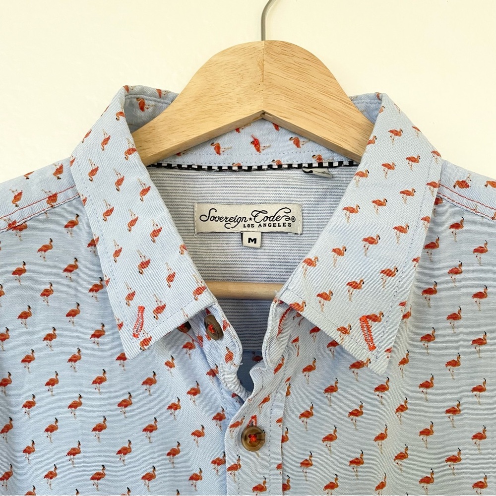 Sovereign Code Flamingo Button Down - image 2